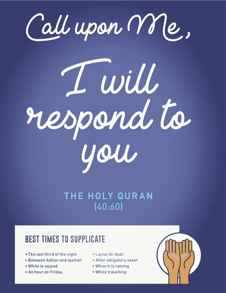 Acceptance of Dua Times