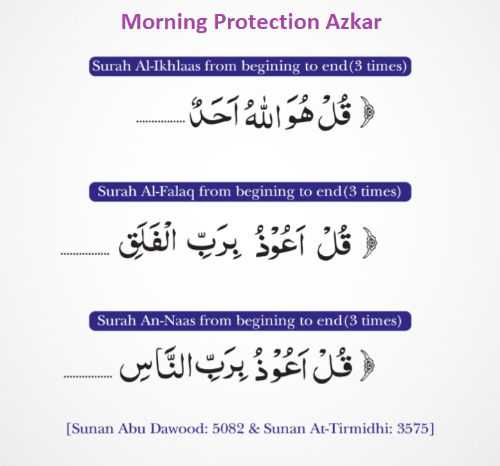 Morning Protection Azkar